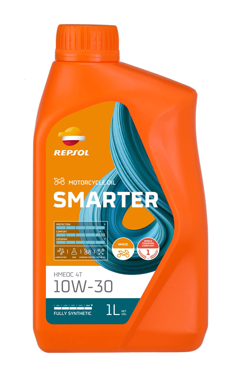 BOTELLA REPSOL SMARTER HMEOC 4T 10W-30 1L