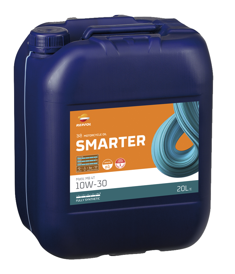 BIDÓN REPSOL SMARTER MATIC MB 4T 10W-30 20L