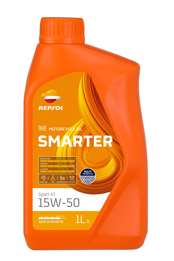 BOTELLA REPSOL SMARTER SPORT 4T 15W-50 1L