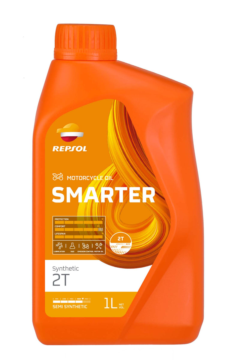 BOTELLA REPSOL SMARTER SYNTHETIC 2T 1L