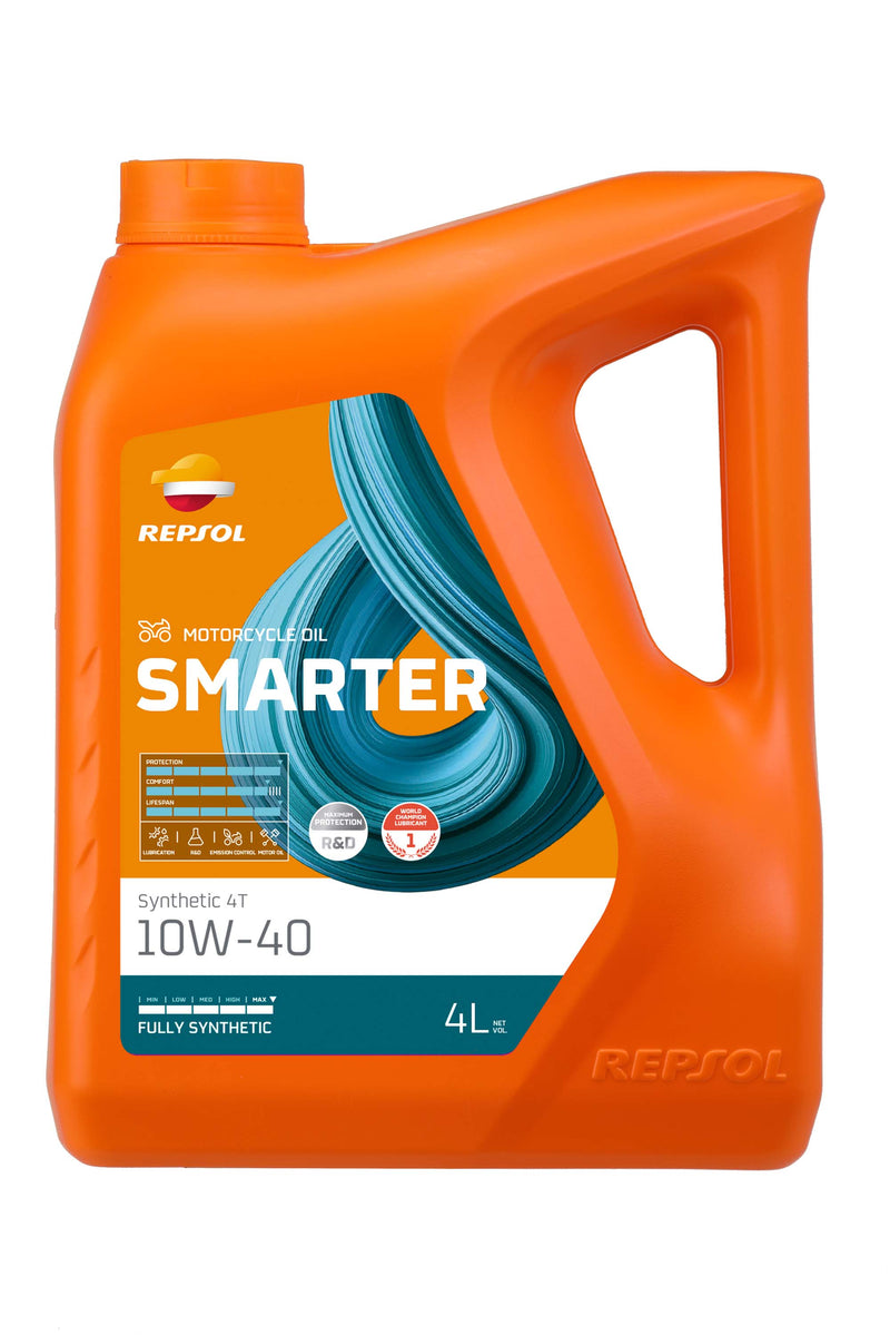 GARRAFA REPSOL SMARTER SYNTHETIC 4T 10W-40 4L