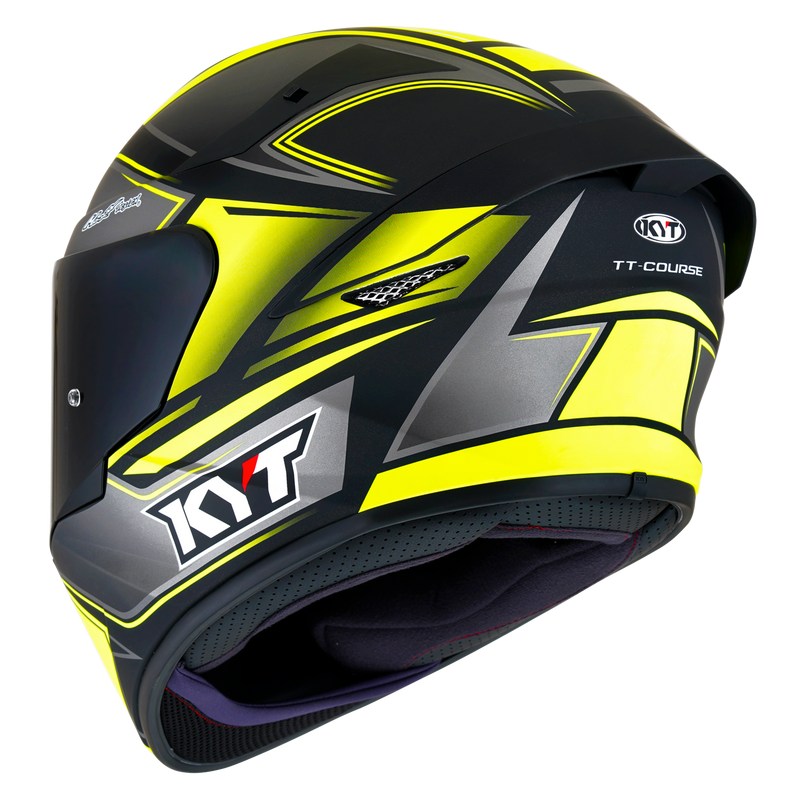 CASCO KYT TT-COURSE TOURIST YELLOW FLUOR