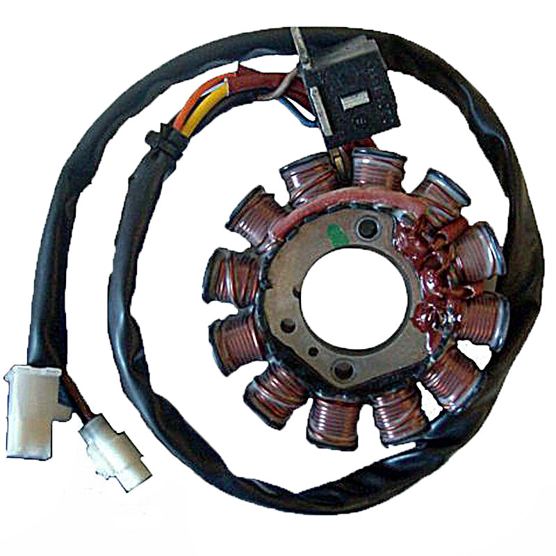 STATOR DUCATI 12 POLOS CON PICK-UP 2 CABLES 140W (MOTOR APRILIA 50 DI-TECH)