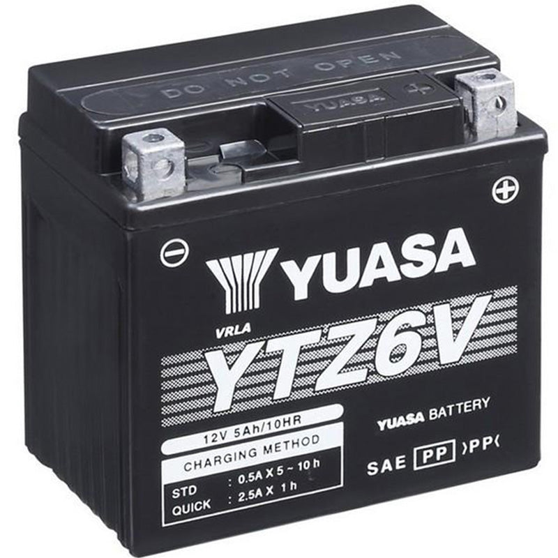 BATERÍA YUASA YTZ6-V SIN MANTENIMIENTO