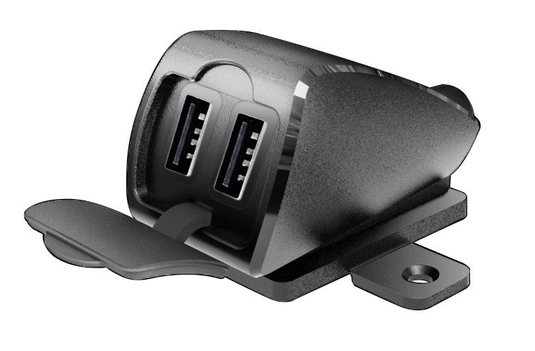 USB-FIX TREK 2 CARGADOR USB DOBLE RESISTENTE AL AGUA ULTRA FAST CHARGE - 5400 mA - 12/24V