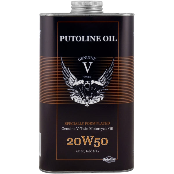 1 L LATA PUTOLINE GENUINE V-TWIN 20W-50