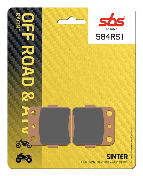 PASTILLA DE FRENO SBS P584-RSI