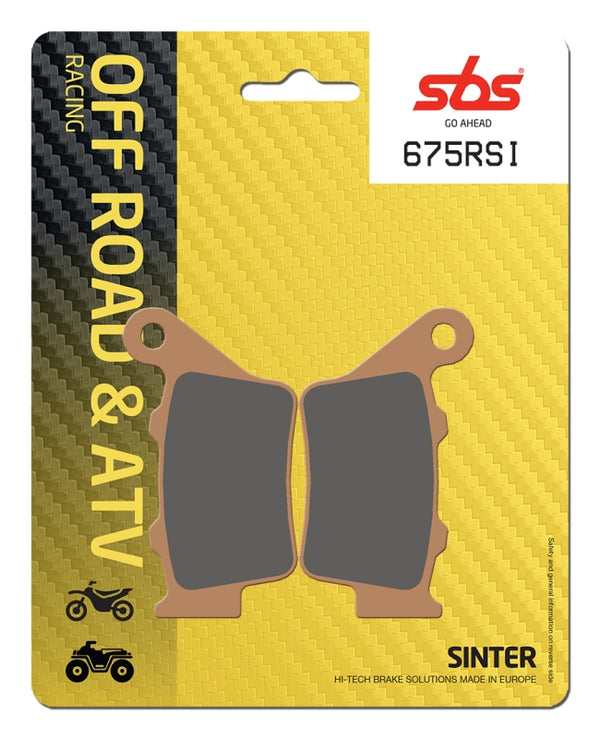 PASTILLA DE FRENO SBS P675-RSI