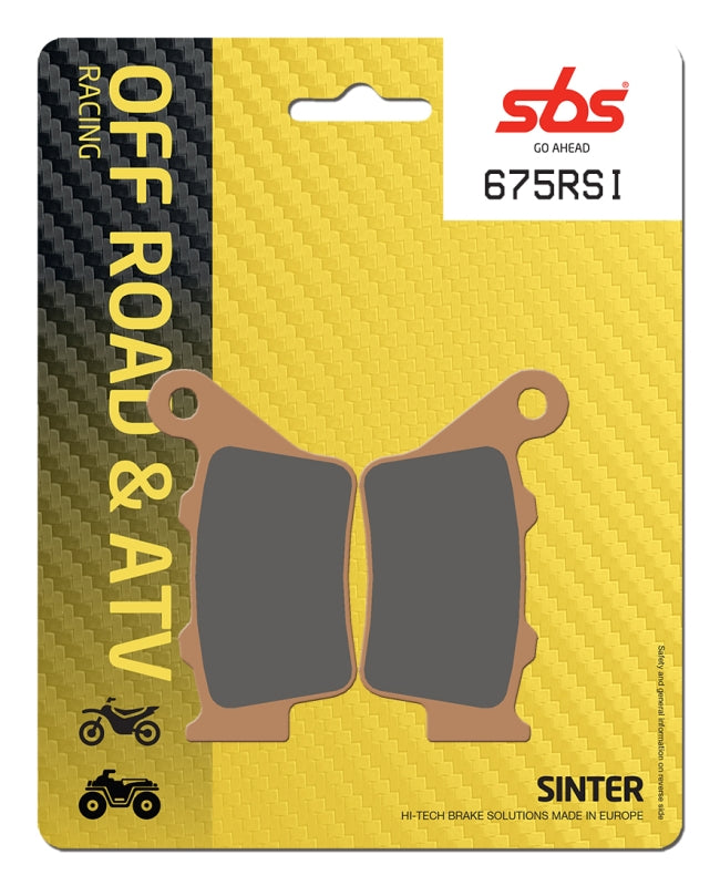 PASTILLA DE FRENO SBS P675-RSI