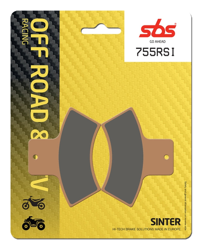 PASTILLA DE FRENO SBS P755-RSI