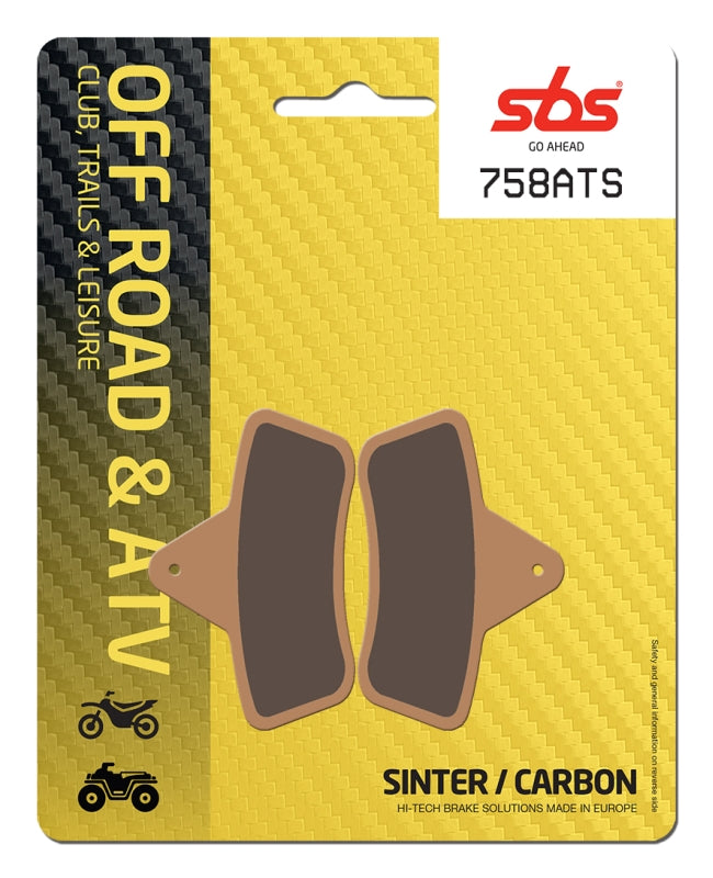 PASTILLA DE FRENO SBS P758-ATS