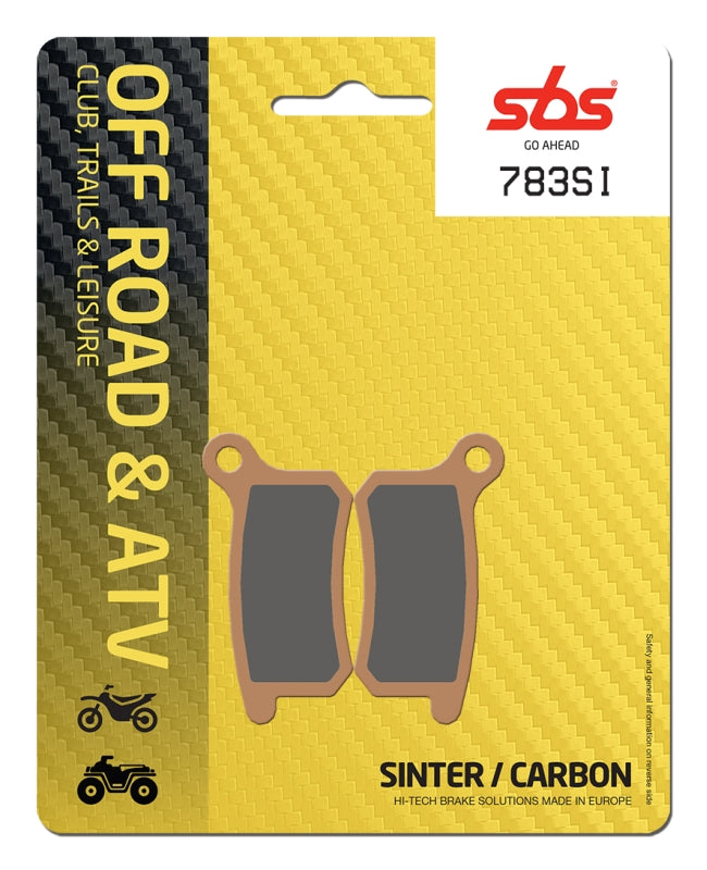 PASTILLA DE FRENO SBS P783-SI