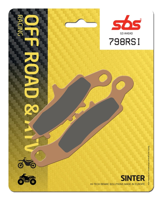 PASTILLA DE FRENO SBS P798-RSI