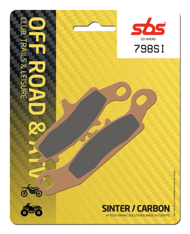 PASTILLA DE FRENO SBS P798-SI