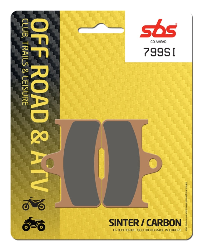 PASTILLA DE FRENO SBS P799-SI