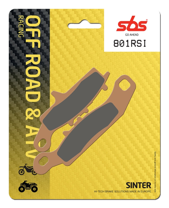 PASTILLA DE FRENO SBS P801-RSI