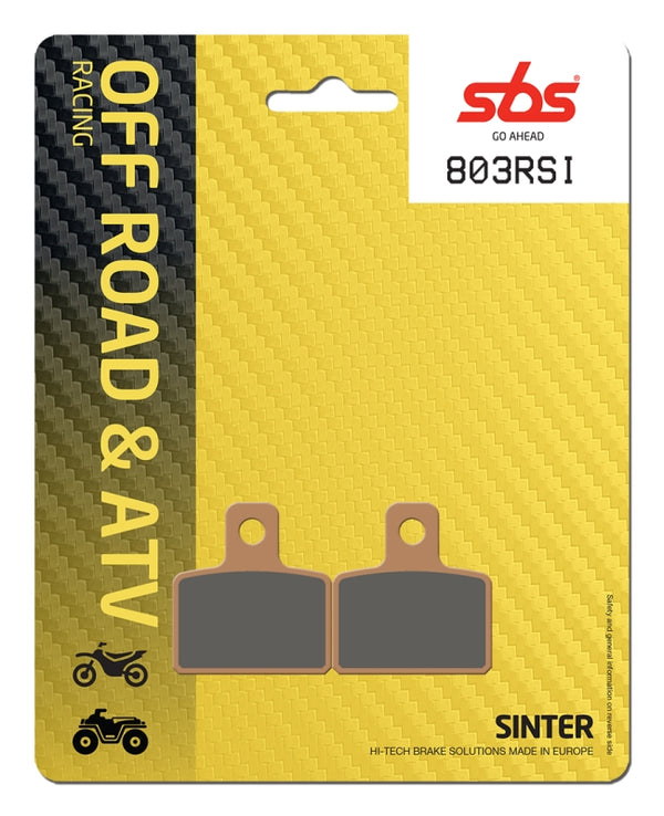 PASTILLA DE FRENO SBS P803-RSI