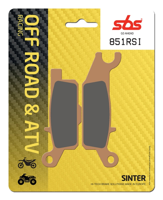 PASTILLA DE FRENO SBS P851-RSI