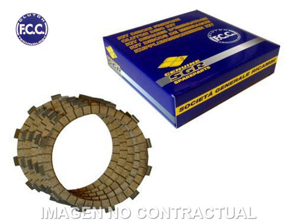 KIT DISCOS EMBRAGUE FCC YAMAHA XJ 600 DIVERSION